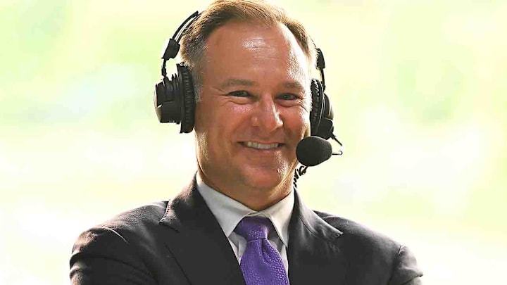 Trevor Immelman wears dual hats as a CBS golf analyst an chairman of the Official World Golf Ranking.