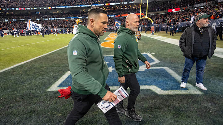 Matt LaFleur watched a big lead slip away before walking off the field for the final time this season. Matt LaFleur watched a big lead slip away before walking off the field for the final time this season.
