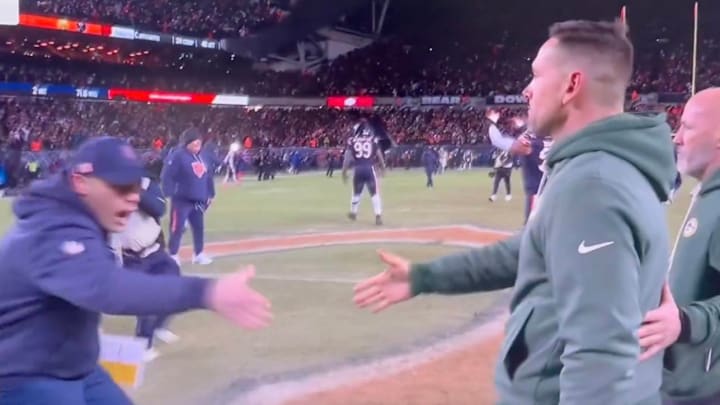Bears coach Ben Johnson spoke about his divisional rivalry with Packers coach Matt LaFleur after beating Green Bay in the wild-card round. Bears coach Ben Johnson spoke about his divisional rivalry with Packers coach Matt LaFleur after beating Green Bay in the wild-card round.