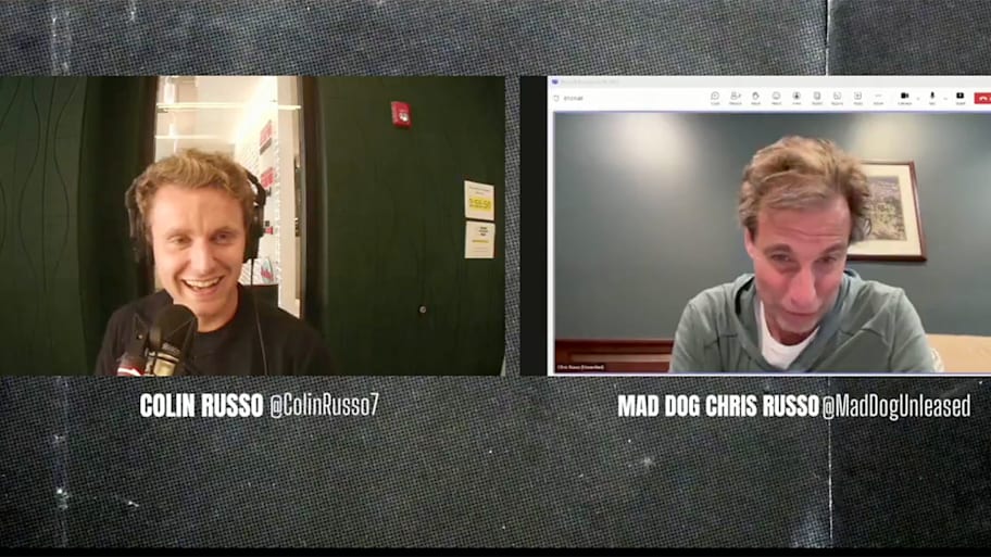 Chris "Mad Dog" Russo had no probem calling out his son, Colin, during a recent interview. | ESPN West Palm Beach