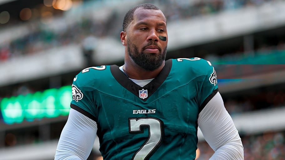 Bradley Chubb edited into an Eagles jersey