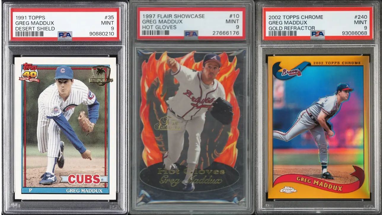 Greg Maddux Baseball Cards are on Fire: His 5 Hottest Cards