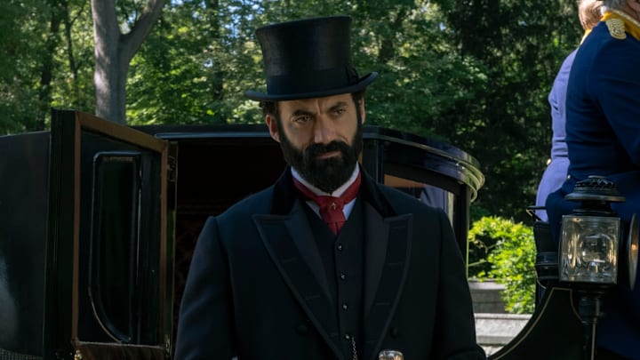 Morgan Spector in The Gilded Age season 3 episode 6 on HBO