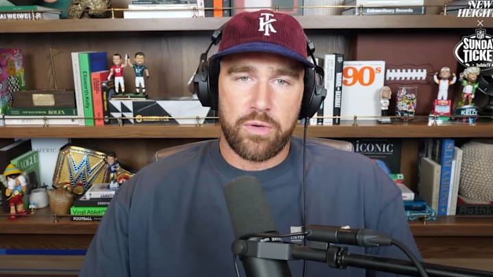 Travis Kelce broke down the play in which he ran into Xavier Worthy during the Chiefs' season-opening loss to the Chargers. Travis Kelce broke down the play in which he ran into Xavier Worthy during the Chiefs' season-opening loss to the Chargers.