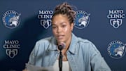 Lynx star Napheesa Collier delivered a prepared statement ripping WNBA commissioner Cathy Engelbert over recent officiating controversy and ongoing CBA talks.