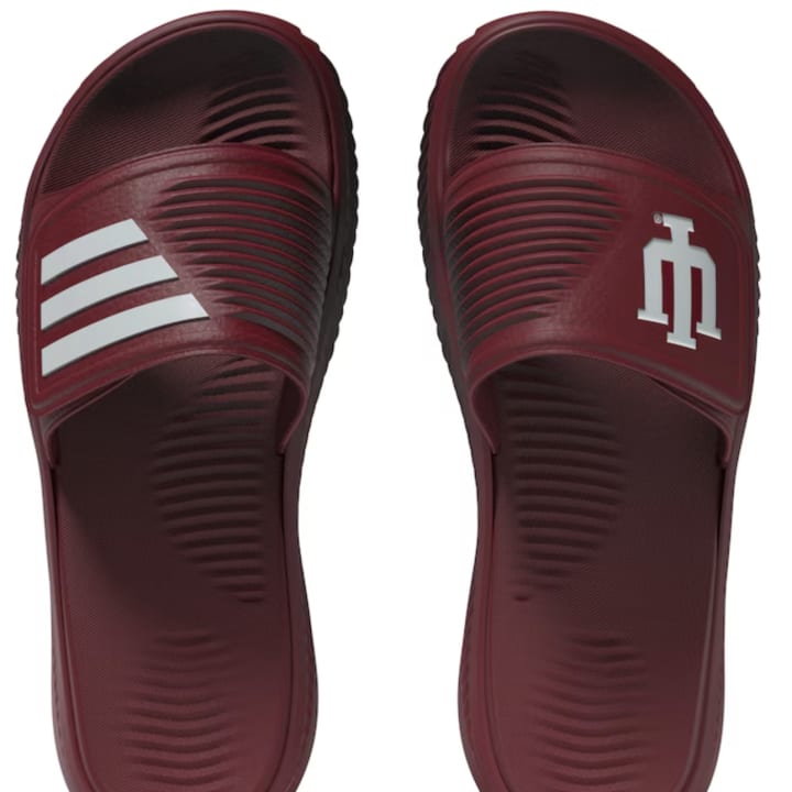 Indiana Hoosiers Adidas Slides