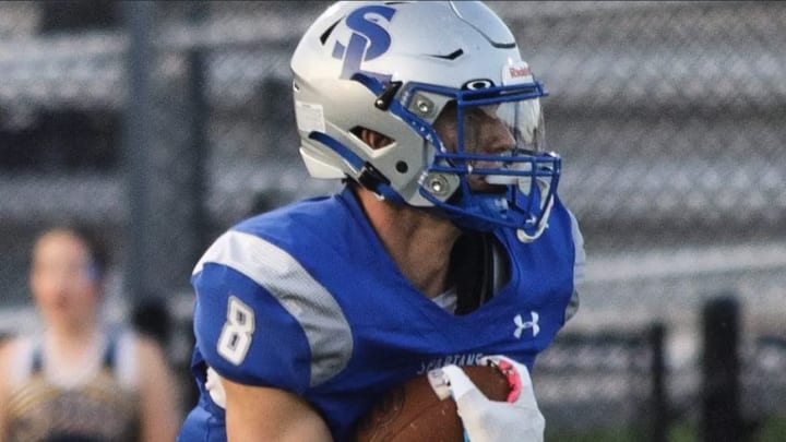 Southern Lehigh tight end Andrew Olesh is a four-star prospect in the class of 2025. He's committed to Michigan but other teams are hoping to convince him to flip.