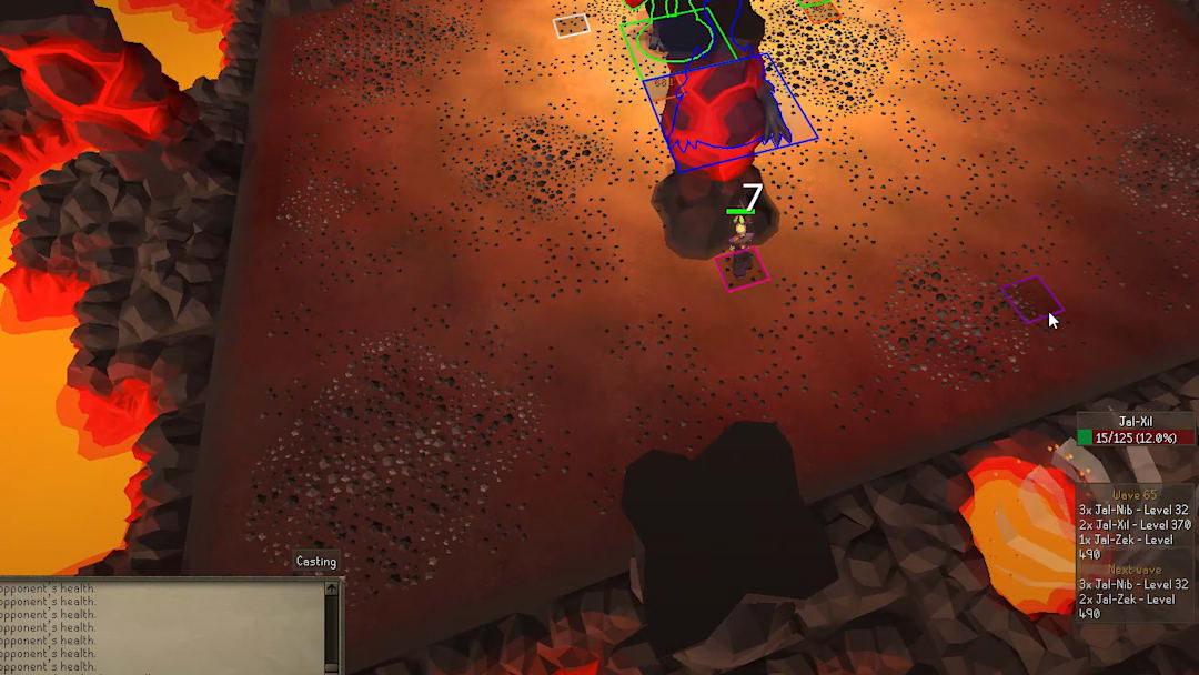 Old School RuneScape - Inferno prayer switching