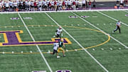 St. Joseph's Prep defensive back Ryan McDonald (No. 9) tracks a ball during a game against St, Edward (Ohio) on August 31, 2024. 