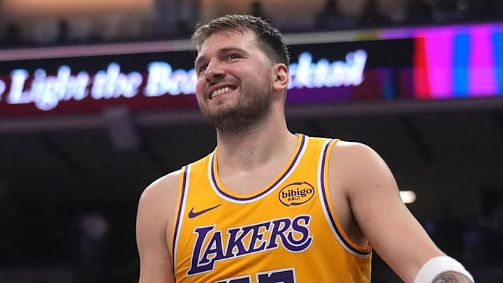 Los Angeles Lakers guard Luka Doncic 