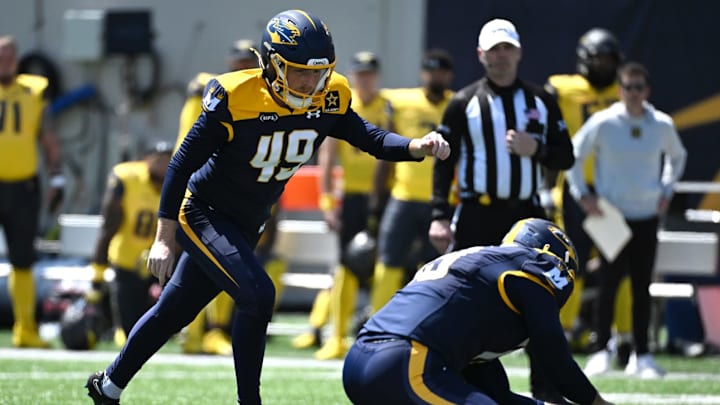 Spring Pro Football Standout Matt Coghlin Getting NFL Looks Spring Pro Football Standout Matt Coghlin Getting NFL Looks