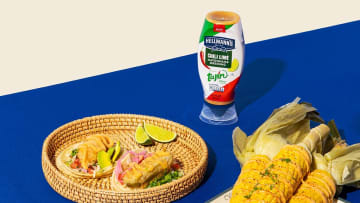 New Hellmann's Chili Lime Mayonnaise Dressing made with Tajín Clásico 