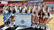 Calvary Christian (Clearwater, Fla.) swept Lake Highland Prep (Orlando), 3-0, to win the FHSAA Class 3A state championship on Nov. 5. The Warriors moved up to No. 11 in this week's High School on SI Top 25 Girls Volleyball National Rankings.