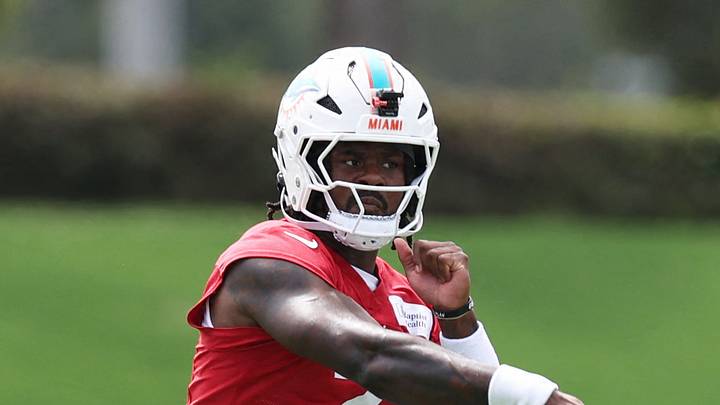 Miami Dolphins quarterback Malik Willis