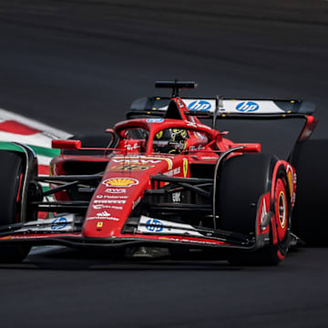 Charles Leclerc wins the Italian Grand Prix.