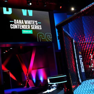 Dana White's Contender Series inside the UFC Apex.