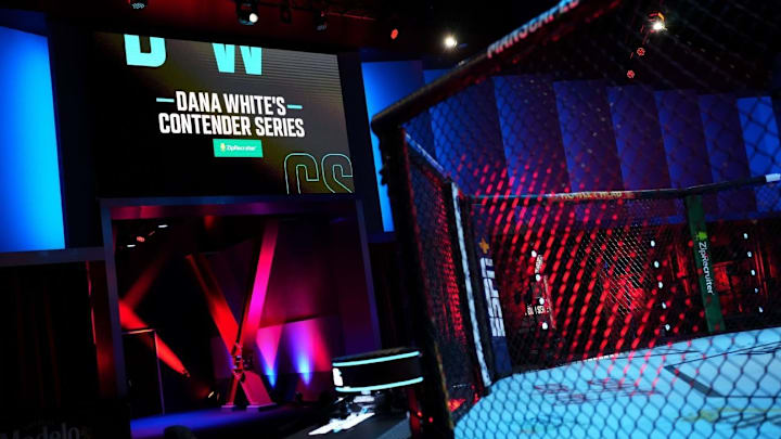 Dana White's Contender Series inside the UFC Apex.