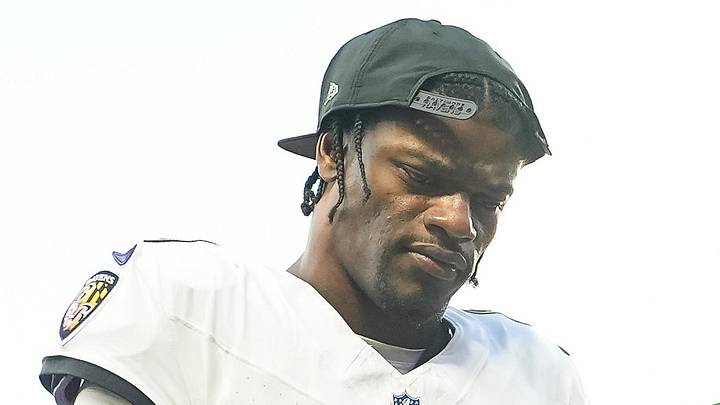 Baltimore Ravens quarterback Lamar Jackson