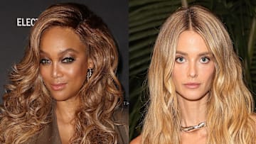 Tyra Banks and Kate Love