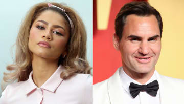Zendaya and Roger Federer