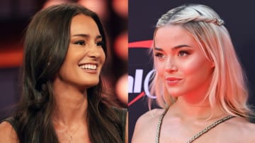 Kristin Juszczyk and Olivia Dunne