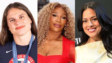 Ilona Maher, Serena Williams and Ashley Graham