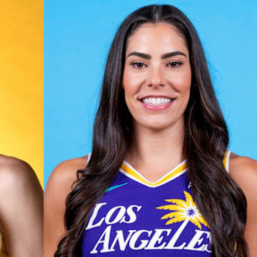 Cameron Brink and Kelsey Plum
