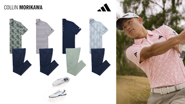 Collin Morikawa/Adidas apparel scripting