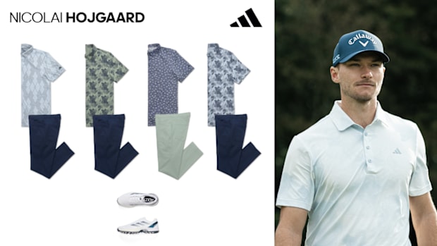 Nicolai Hojgaard/Adidas apparel scripting