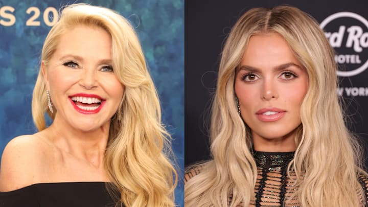 Christie Brinkley and Brooks Nader