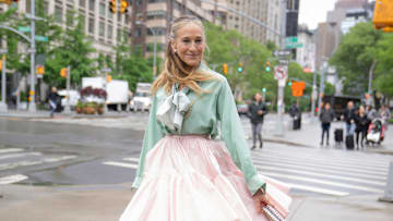 Sarah Jessica Parker as Carrie Bradshaw in And Just Like That season 3 on Max