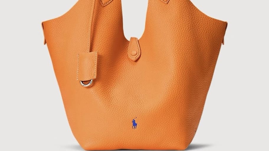 Ralph Lauren's Polo Play Leather Tote 