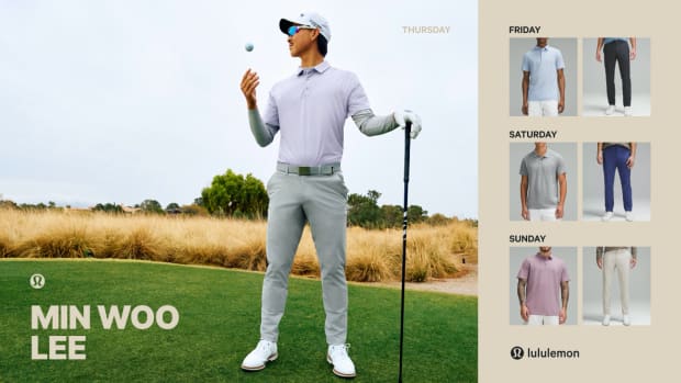 Min Woo Lee Masters scripting by lululemon