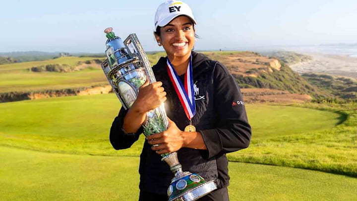 Megha Ganne won the U.S. Women's Amateur at Bandon Dunes.
