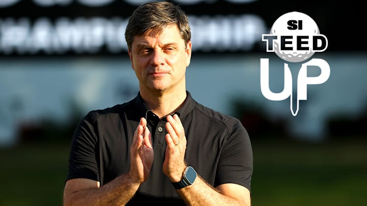 Brian Rolapp left the NFL to become the PGA Tour's new CEO. Brian Rolapp left the NFL to become the PGA Tour's new CEO.