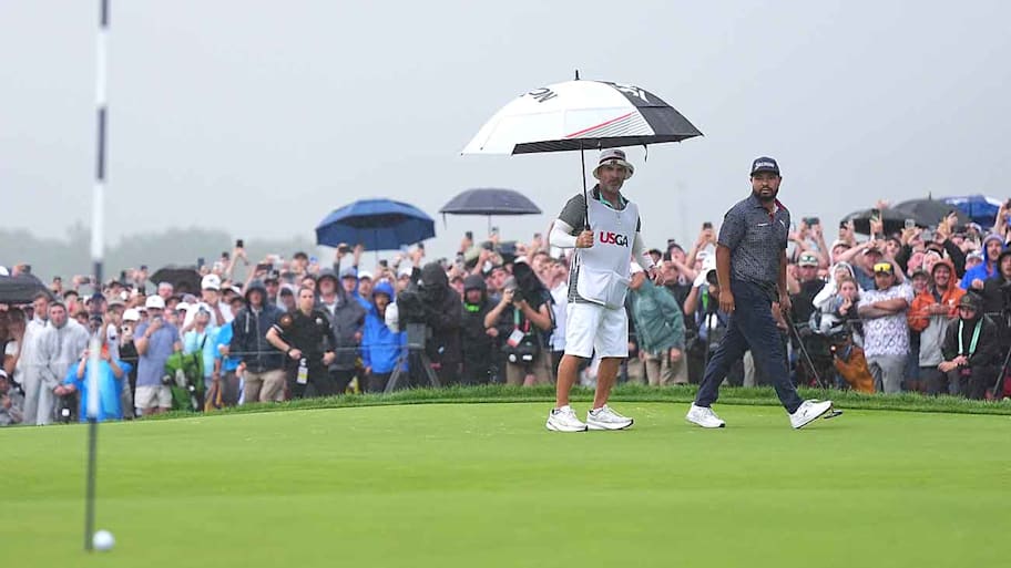 NBC met the moment on Sunday, including Spaun's 64-foot clincher. | Erick W. Rasco/Sports Illustrated