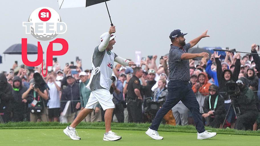 Spaun drilled a walk-off 64-footer to win at Oakmont. | Erick W. Rasco/Sports Illustrated