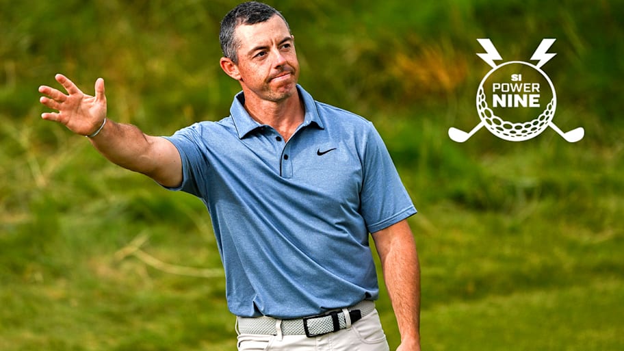 McIlroy enjoyed a homecoming, and a T7 finish, at Portrush. | Ramsey Cardy/Getty Images