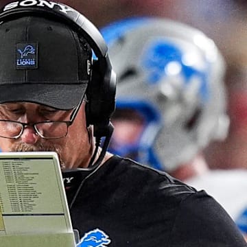 Detroit Lions head coach Dan Campbell.