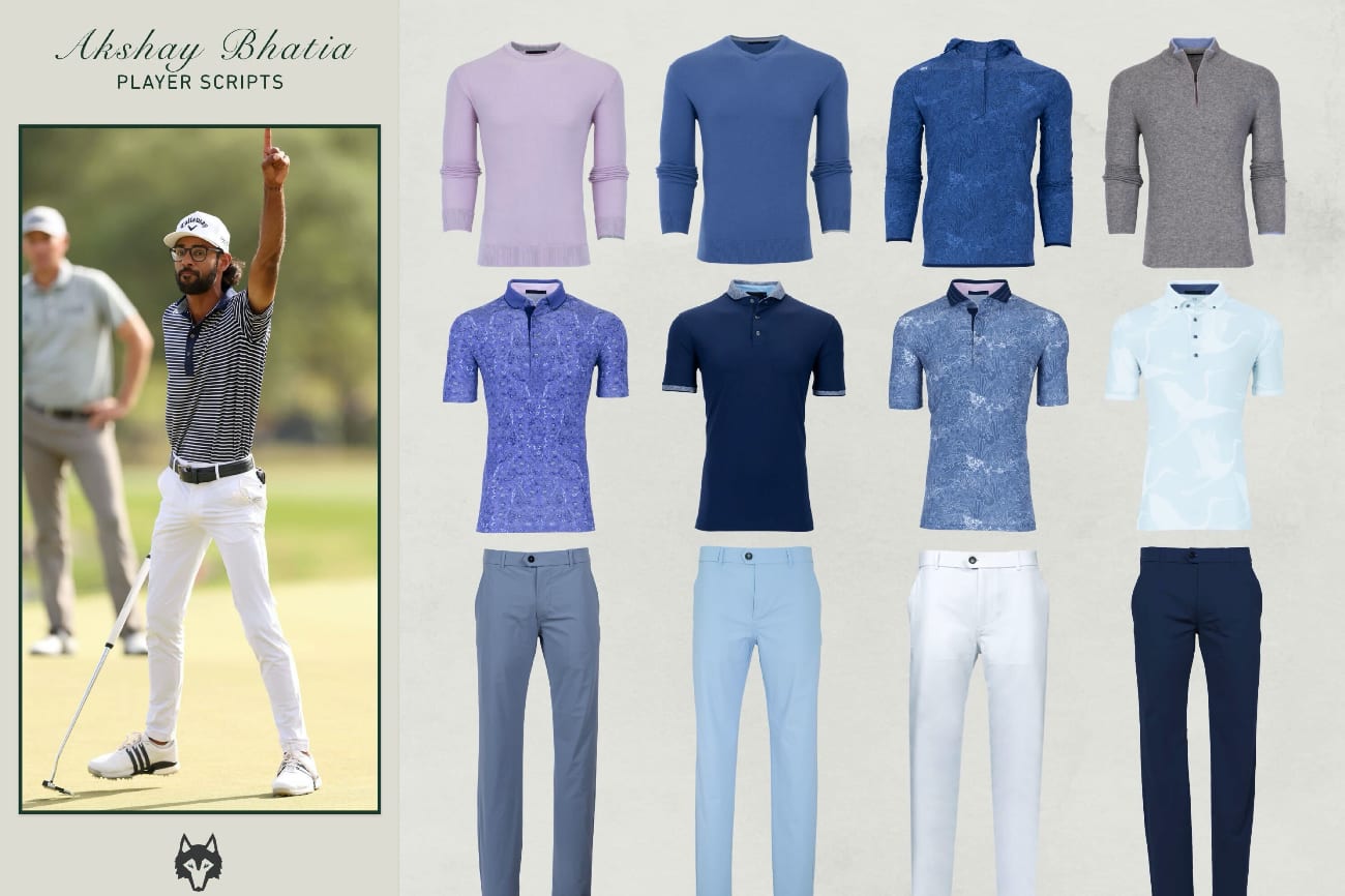 Akshay Bhatia Masters scripting from Greyson Clothers