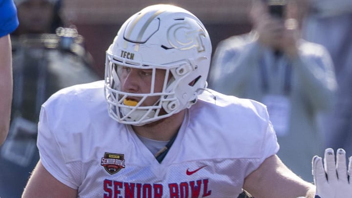 Georgia Tech offensive lineman Keylan Rutledge 