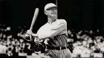 "Shoeless" Joe Jackson Batting (Undated Photo)