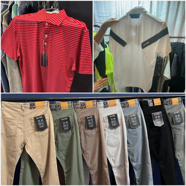 Apparel from Holderness & Bourne, ANEW Golf, DUER