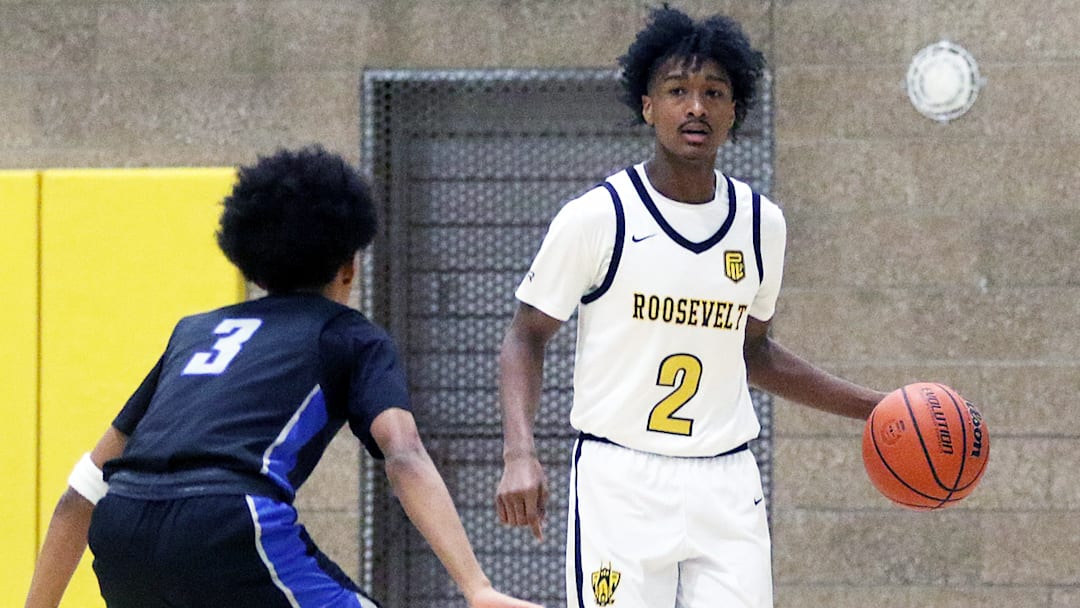 Fuzzy Montague transferred from Roosevelt to Parkrose for his senior season.