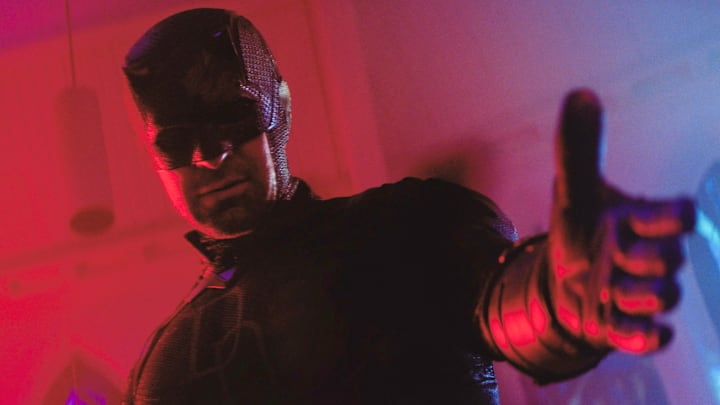 Matt Murdock / Daredevil (Charlie Cox) in Marvel Television's DAREDEVIL: BORN AGAIN, exclusively on Disney+. 