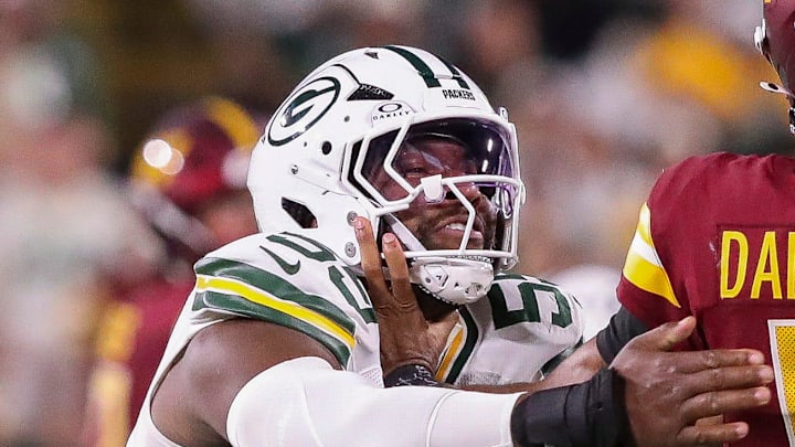 Green Bay Packers defensive end Kingsley Enagbare