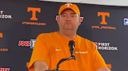 Josh Heupel after Tennessee's loss to Alabama.