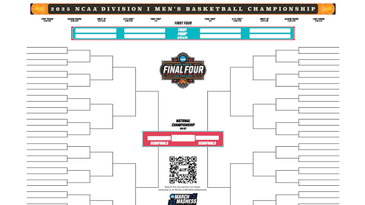 2025 NCAA Tournament bracket 2025 NCAA Tournament bracket