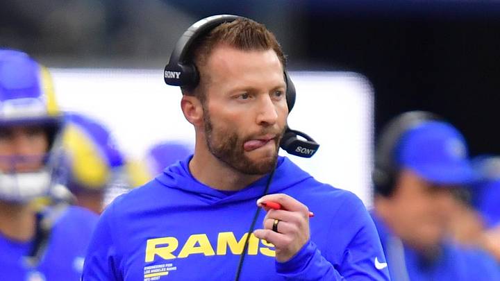 Los Angeles Rams head coach Sean McVay.