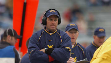 WVU football head coach Rich Rodriguez.